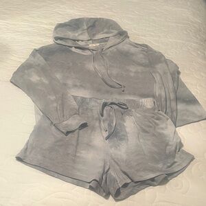 LA MIEL Light Blue Casual Shorts